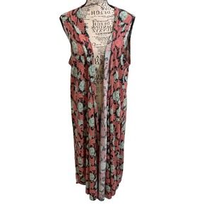 Lularoe joy duster long vest‎